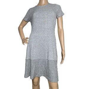 Gap gray two tone short sleeved dress, XS